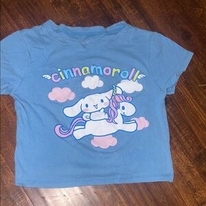 Junior baby tee shirt cropped